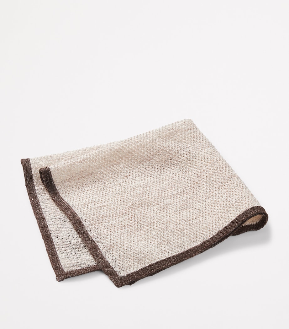 Linen-Silk Pocket Square 207 Image 3