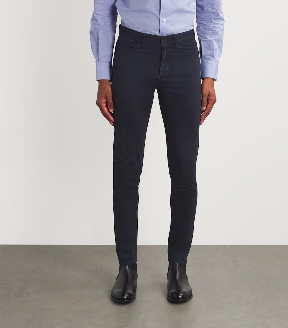Cotton-Blend Chinos 814 Image 3