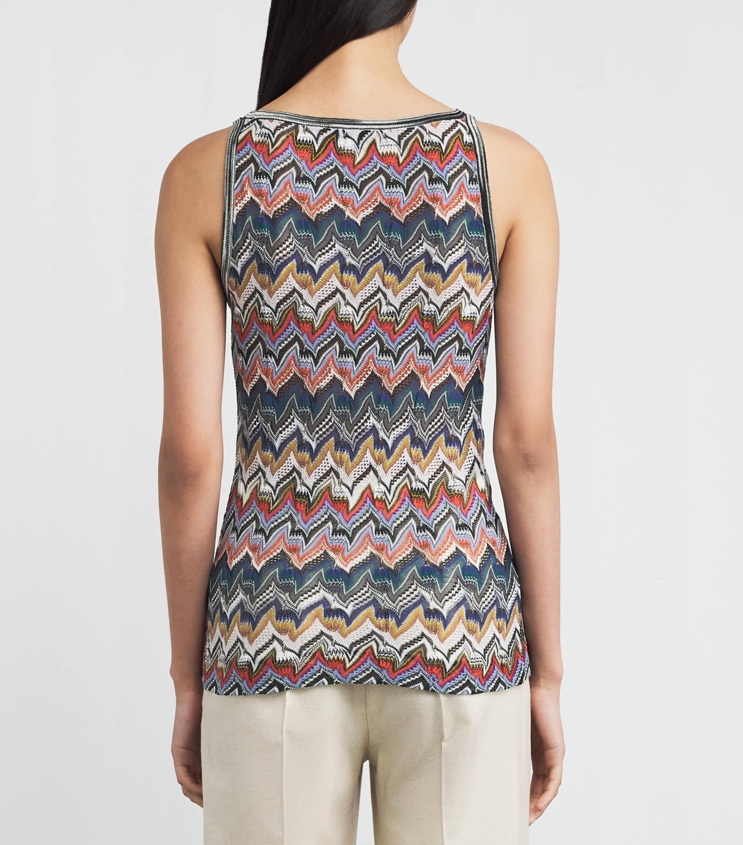 Zigzag Tank Top SM9R3 MULTICOLOR Image 4