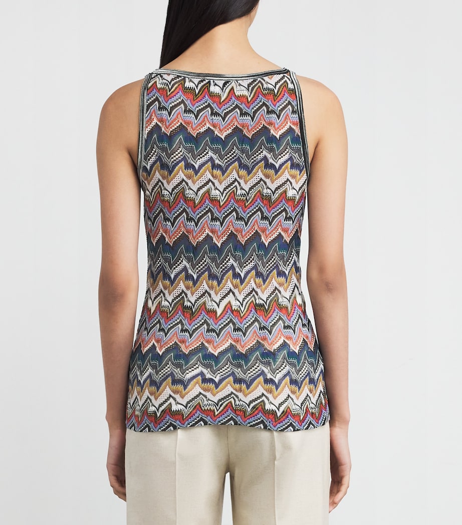 Zigzag Tank Top SM9R3 MULTICOLOR Image 4