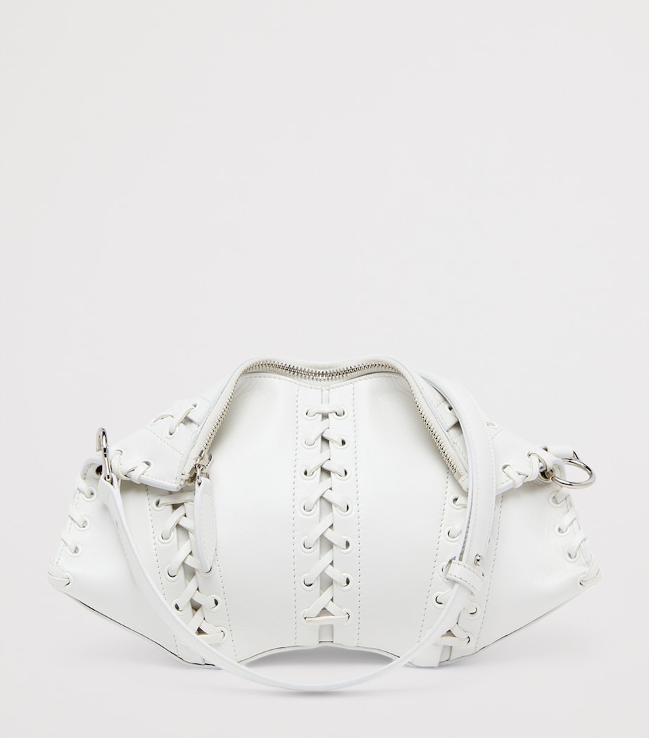 McQueen Leather Manta Clutch Bag Image 5
