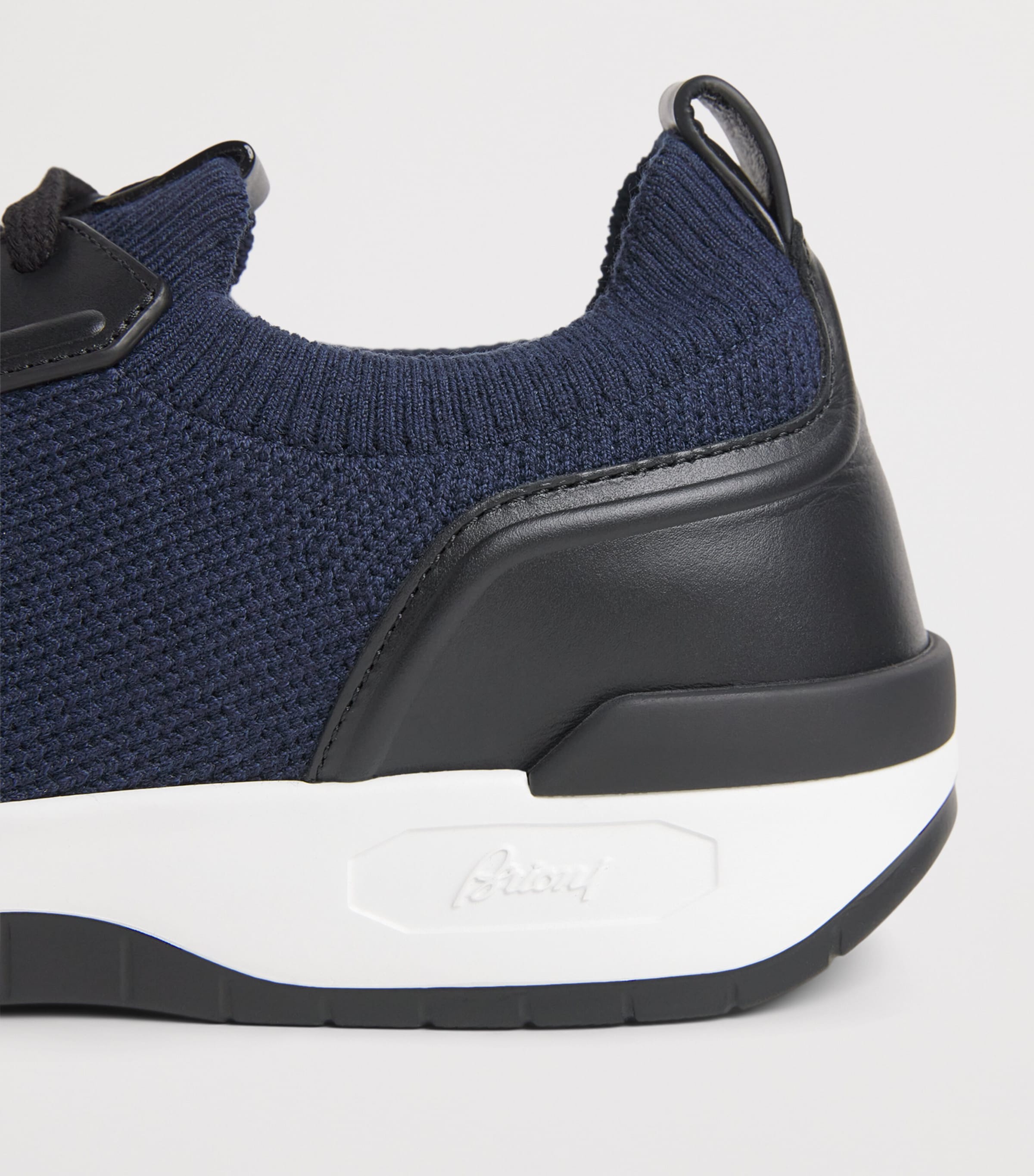 Brioni Linen-Cotton Knitted Sneakers Image 7