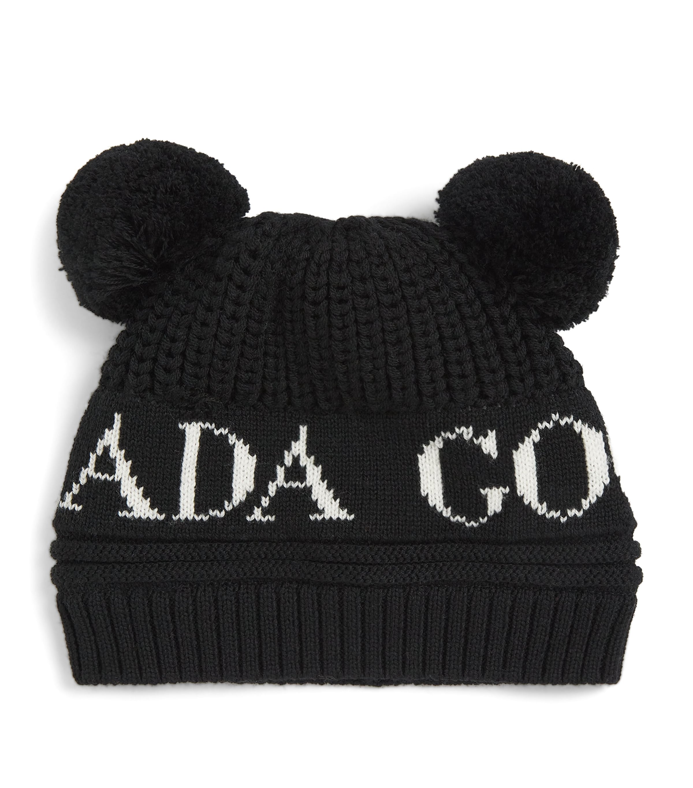 CANADA GOOSE WOOL POM-POM BEANIE