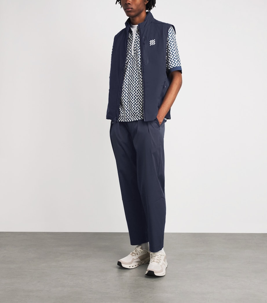 Manors Mens Water-Repellent Greenskeeper Chinos Midnight Image 2