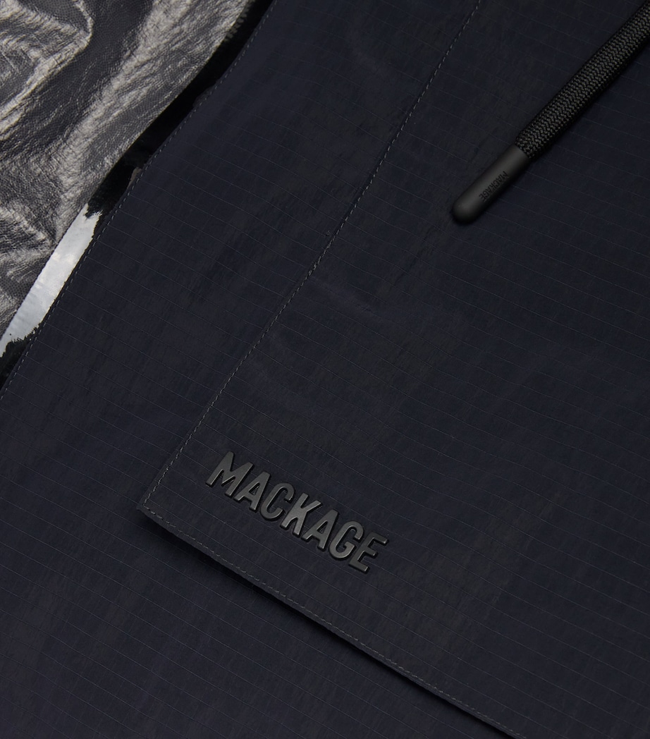Long Shell Gage Parka NAVY Image 5