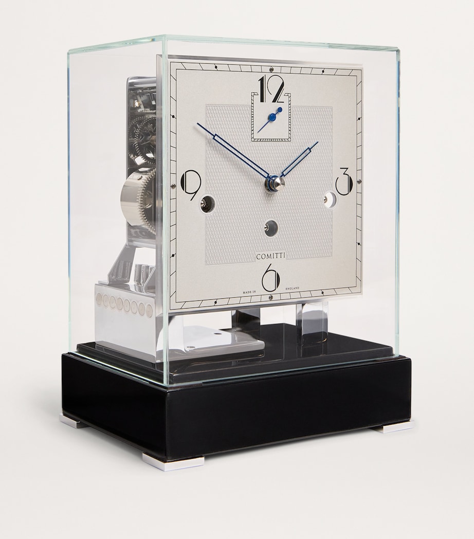 Lacquer The Stratford Mantle Clock BLACK LACQUER Image 2