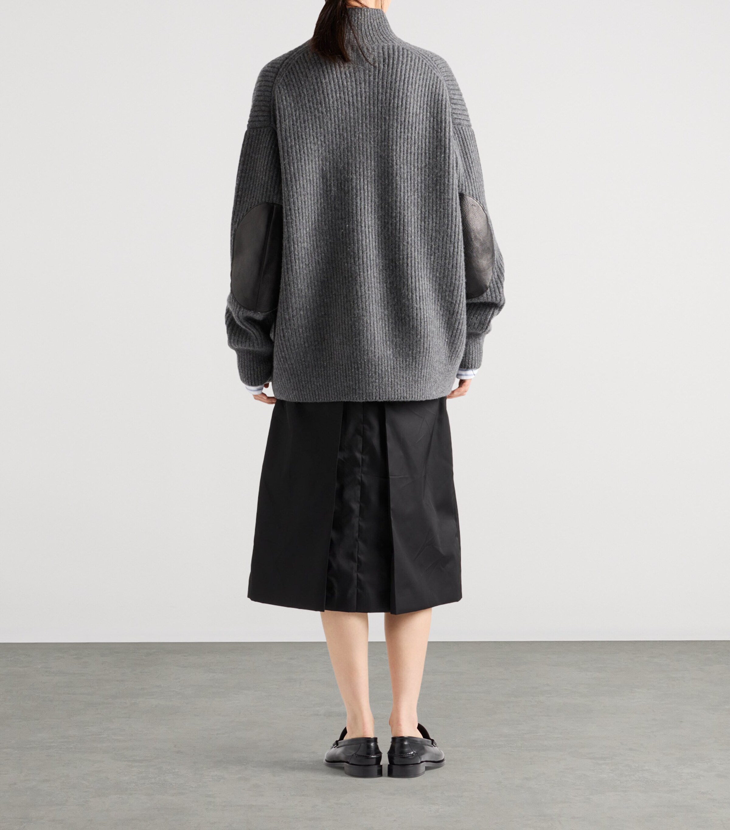 Re-Nylon Flared Skirt F0002 Image 5