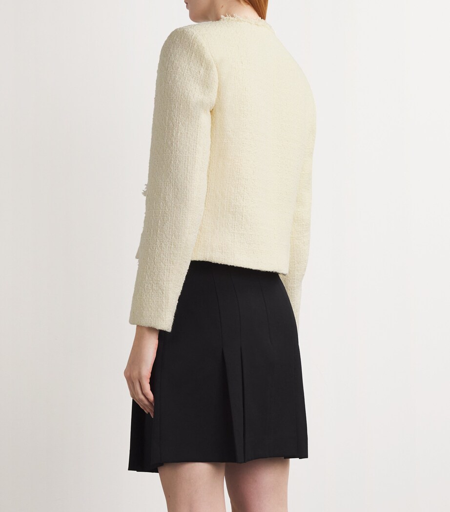 Virgin Wool Jacket ECRU Image 4