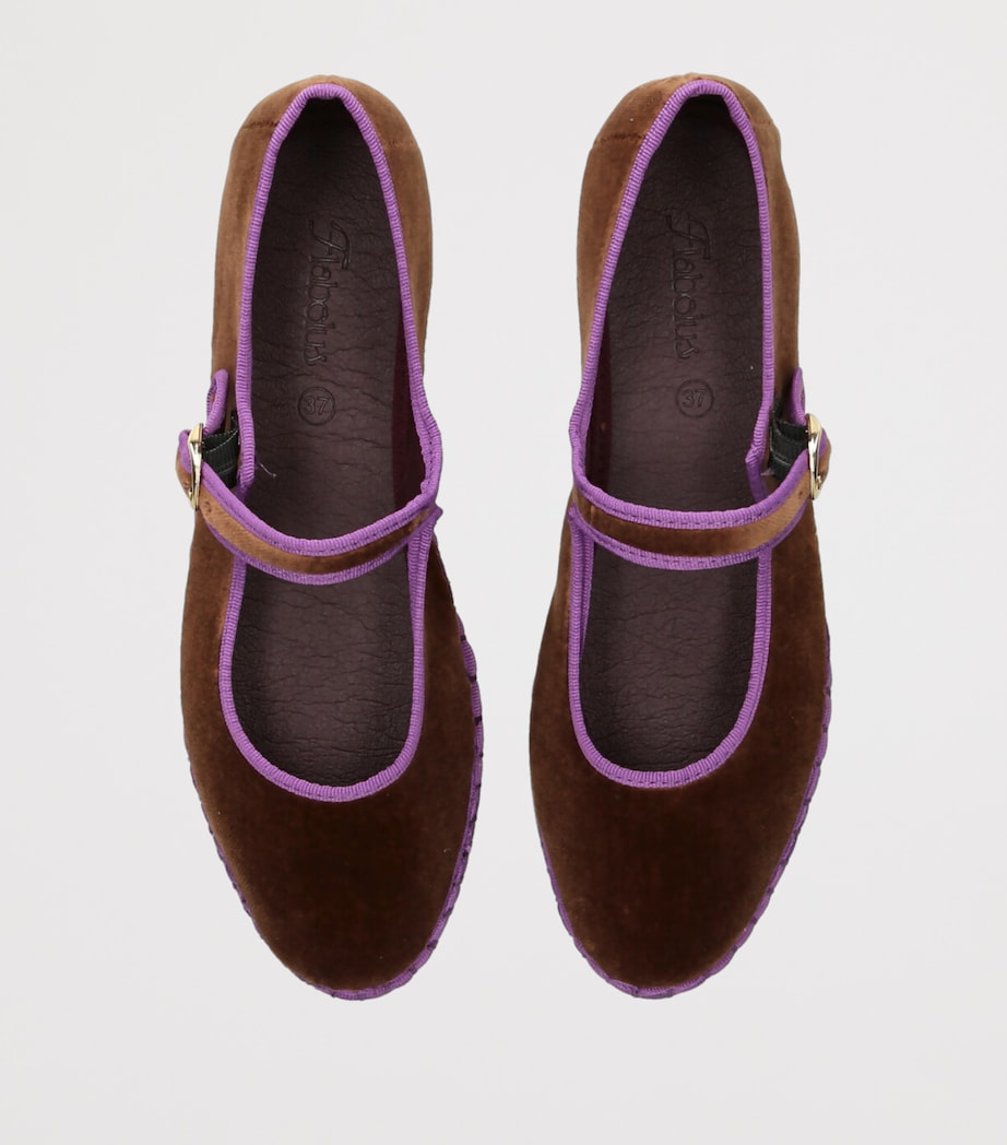 Velvet Archer Mary Janes BROWN/OTH Image 4
