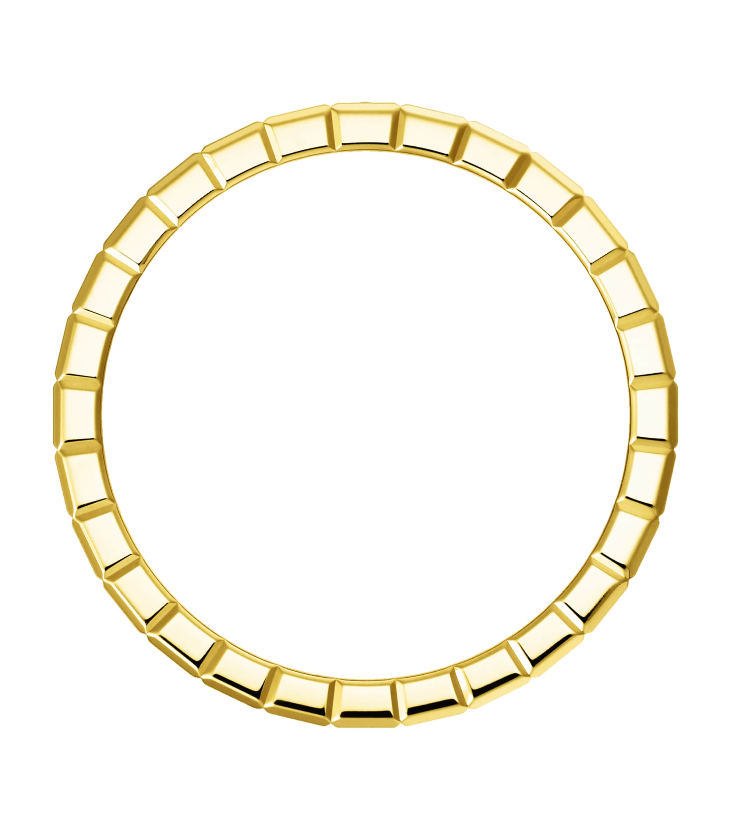 Yellow Gold and Diamond Ice Cube Ring Image 2