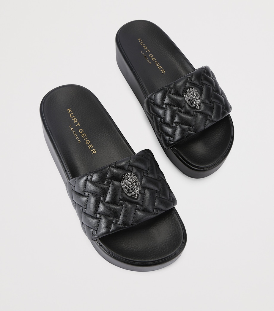 Meena Eagle Platform Slides BLACK Image 4