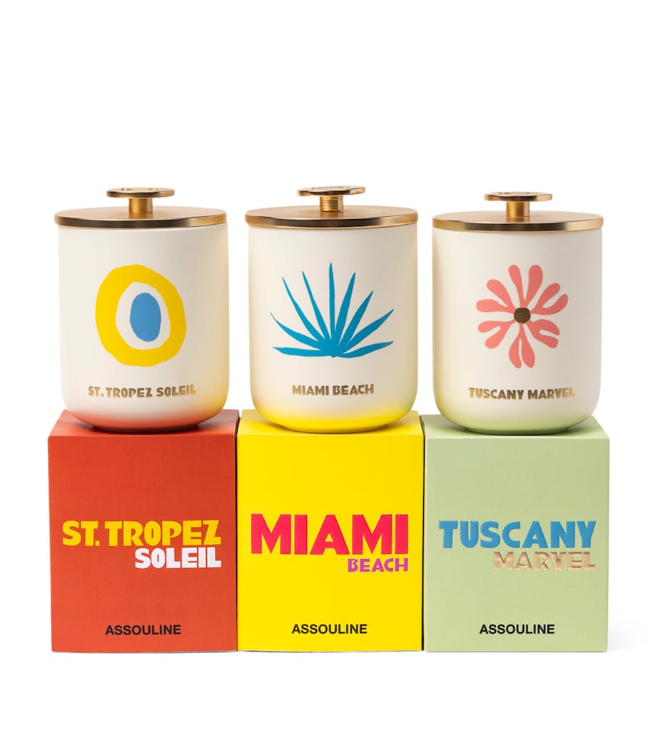 Miami Beach Travel From Home Candle (319g) CRÈME Image 1