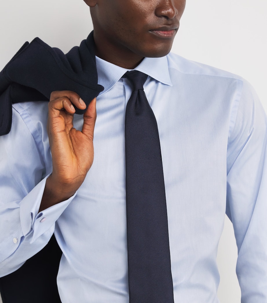 Slim Fit Shirt BLUE Image 6