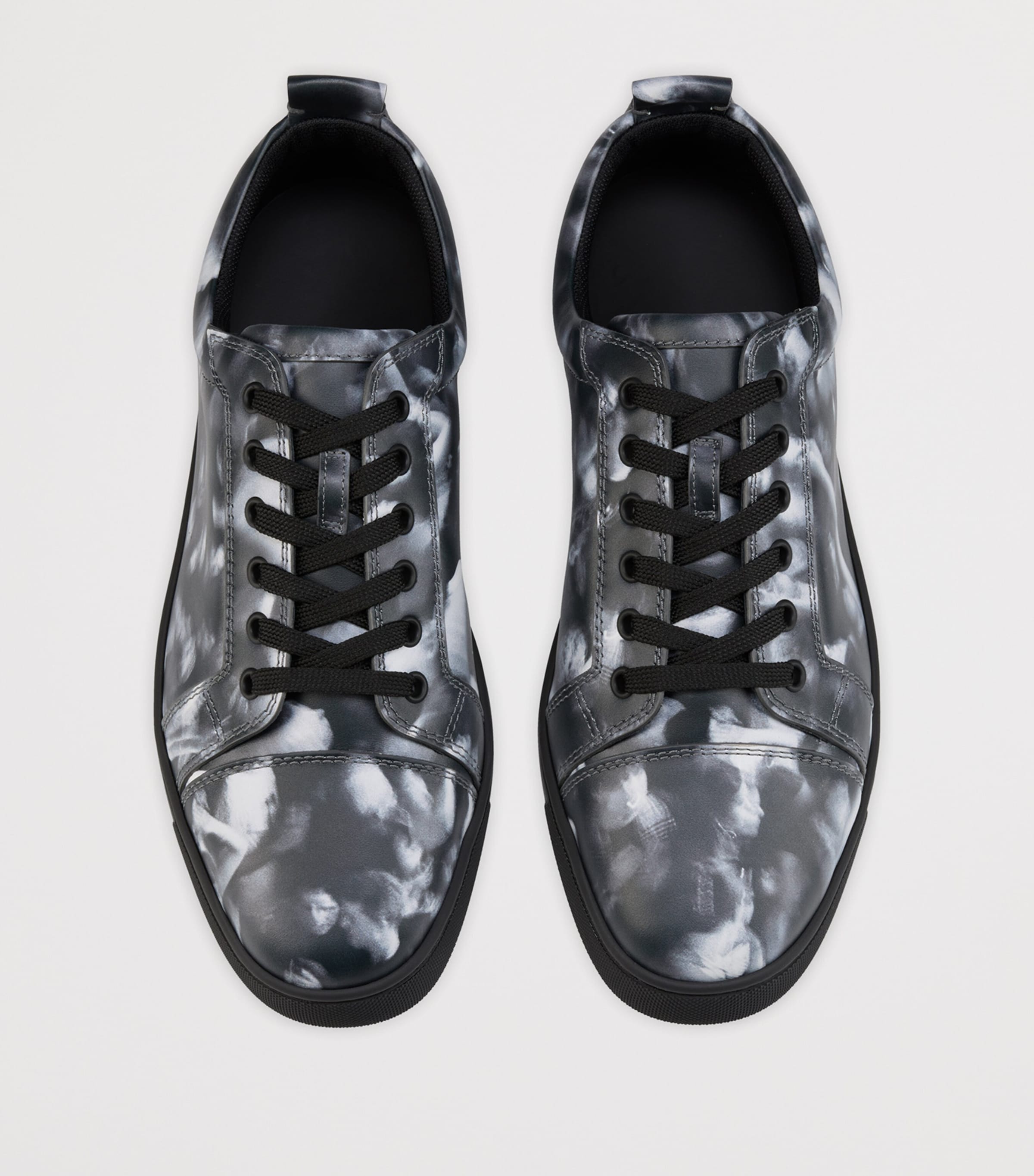 Christian Louboutin Louis JR Canopy Leather Sneakers Image 2