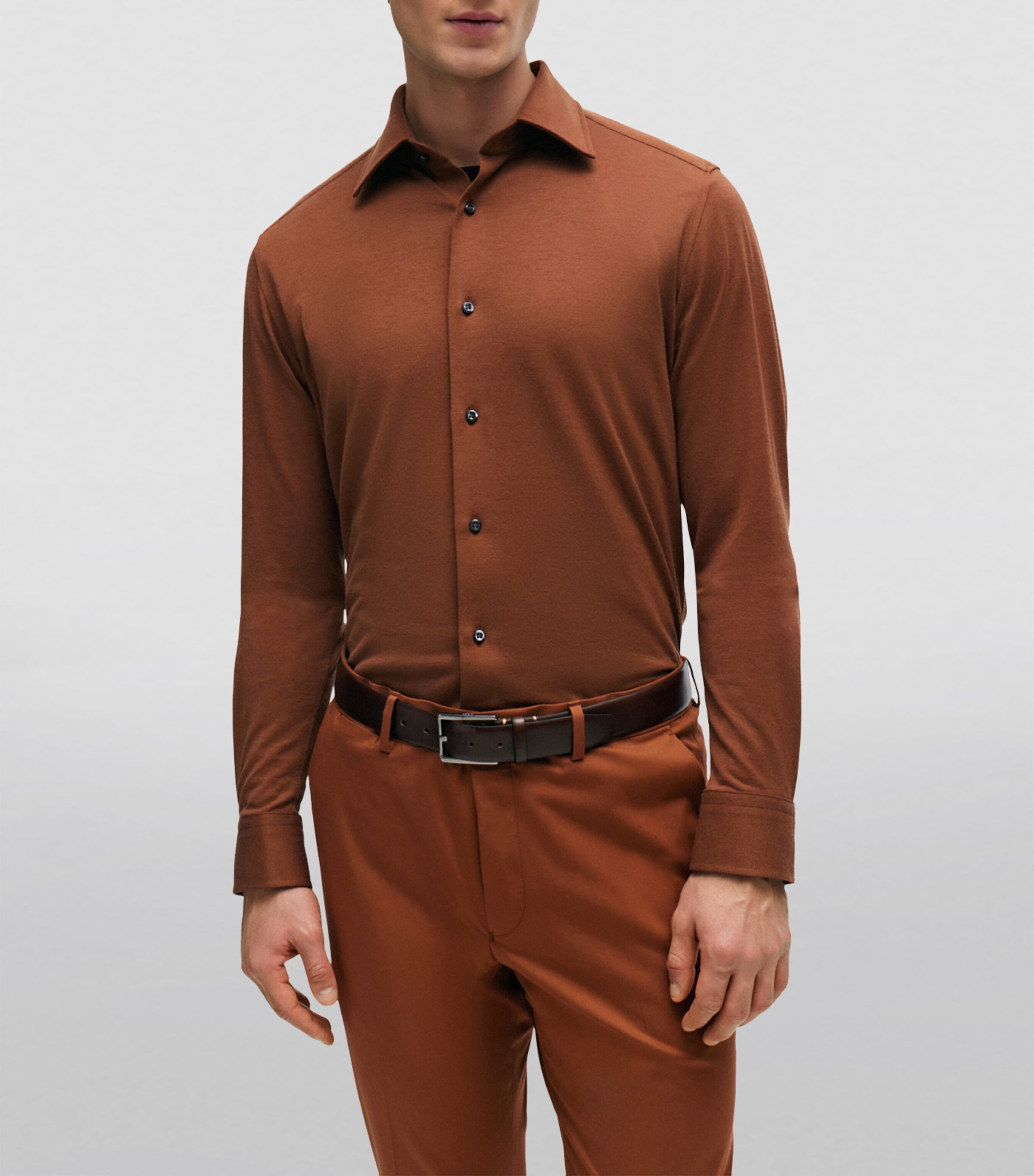 Cotton-Blend Shirt 213 Image 3