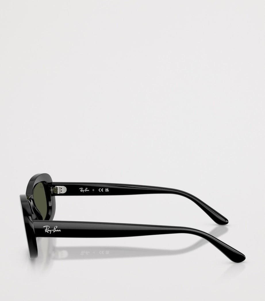 Ray-Ban RB2221 Ritual Oval Sunglasses Black Image 3