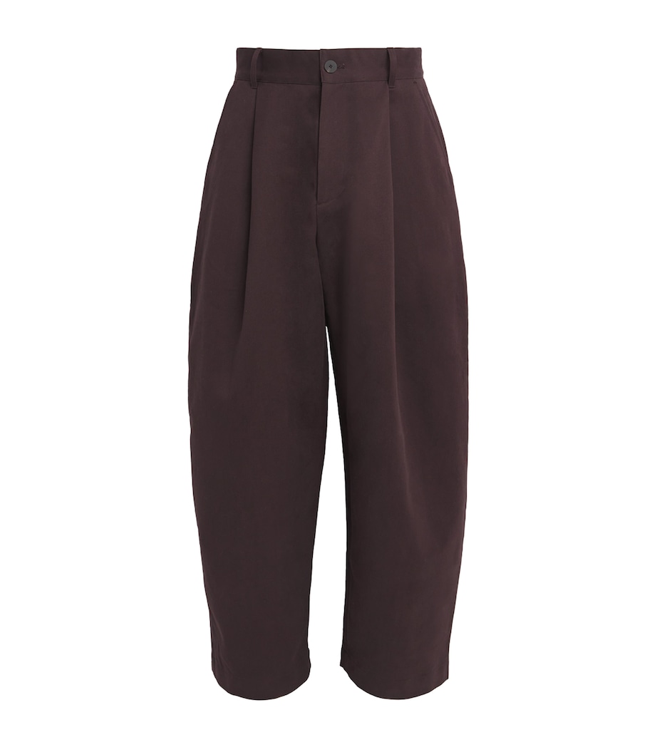 Cotton Carpenter Trousers CONKER Image 1