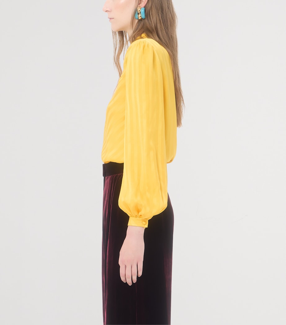 Valentino Womens Silk Blouse Qny Image 4