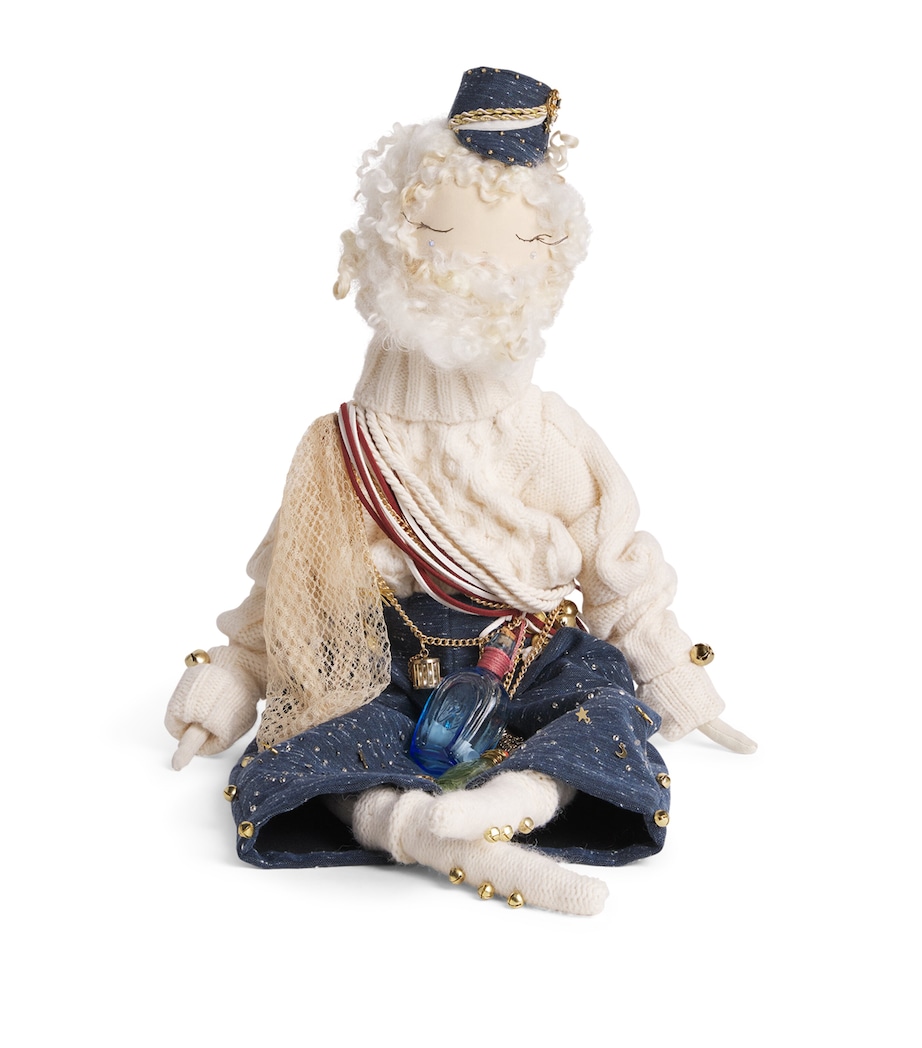 Alice Mary Lynch Fisherman Ornament (55cm) White/navy/red/gold Image 1