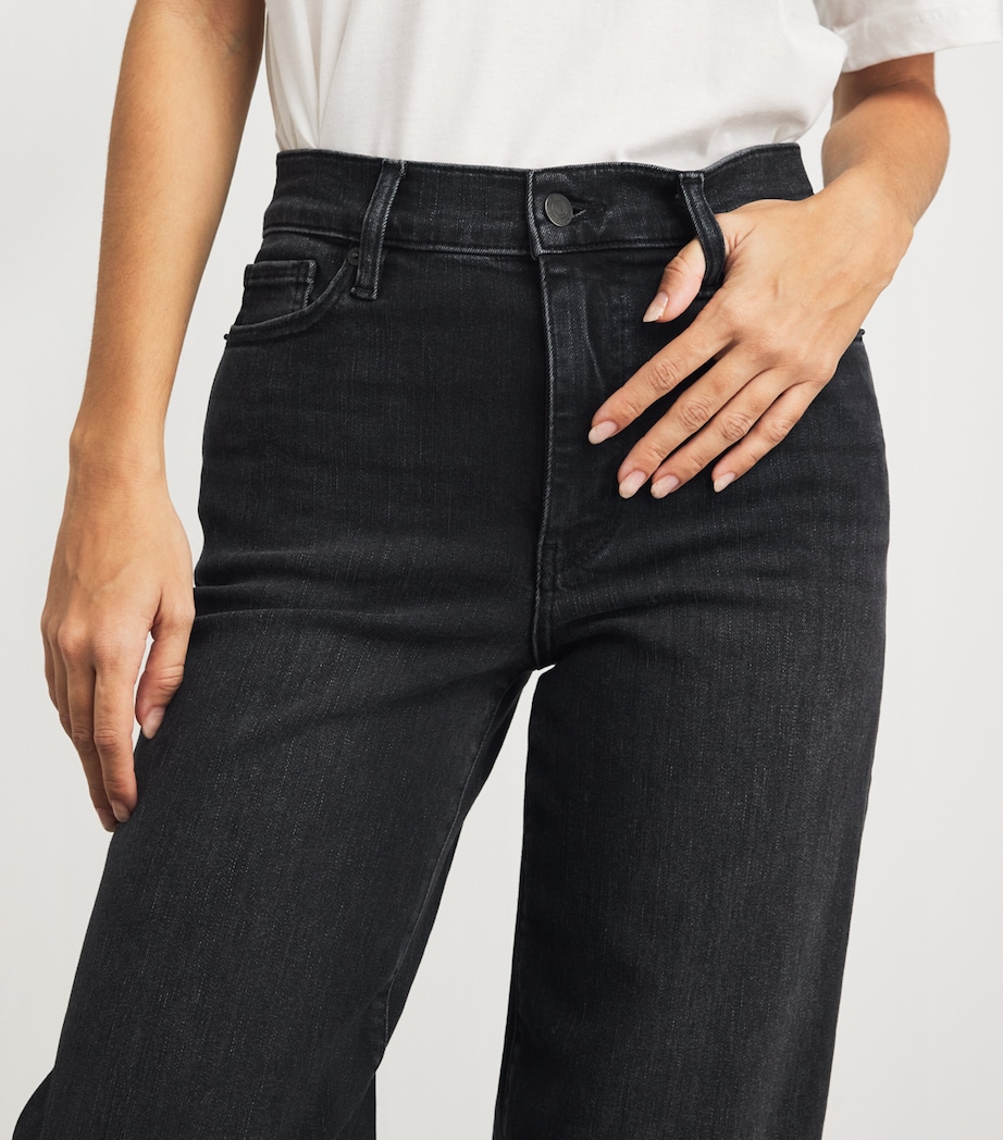 Le Slim Palazzo Wide-Leg Jeans STARSHIP Image 6