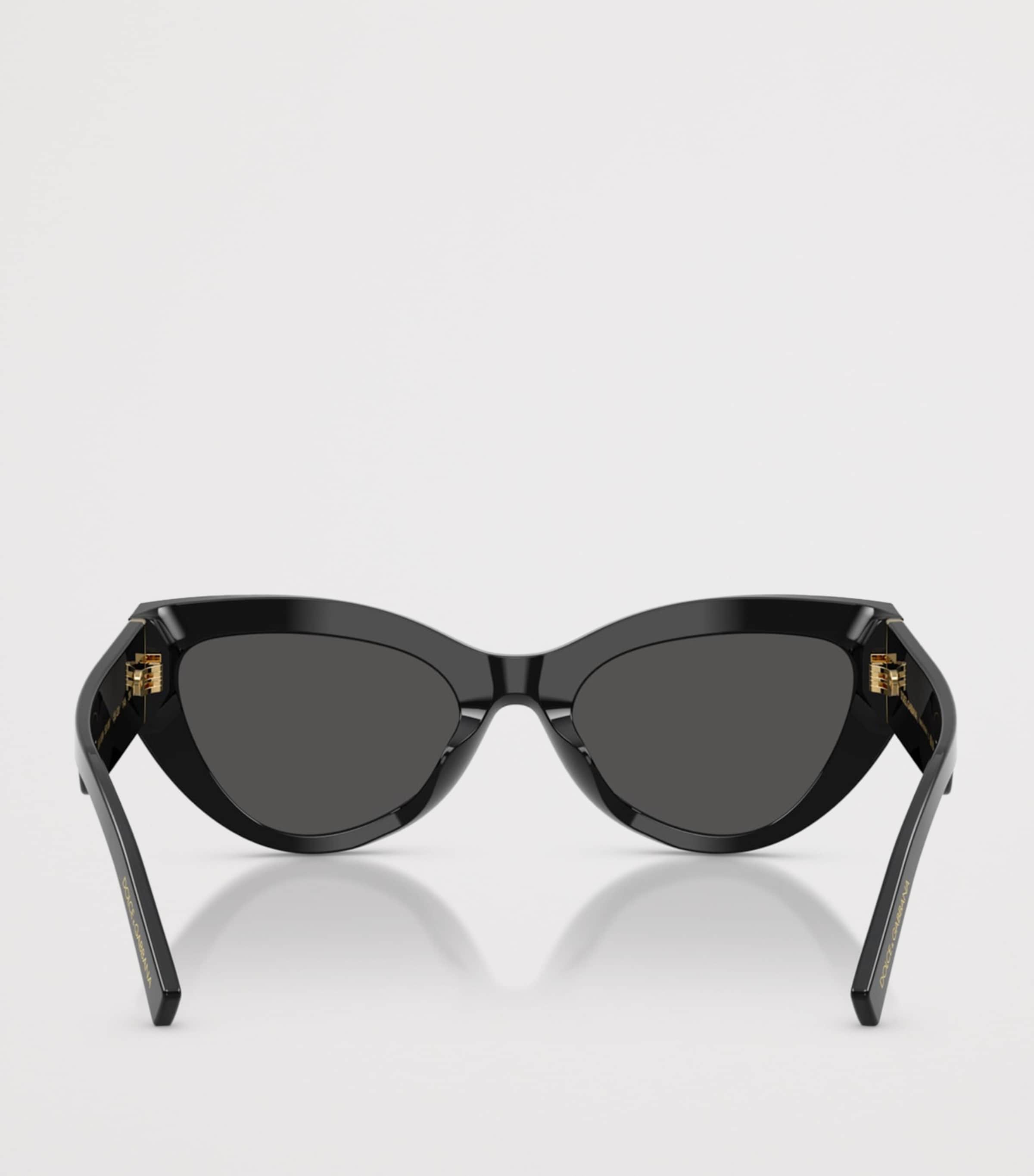 Dolce & Gabbana Devotion Sunglasses In Black