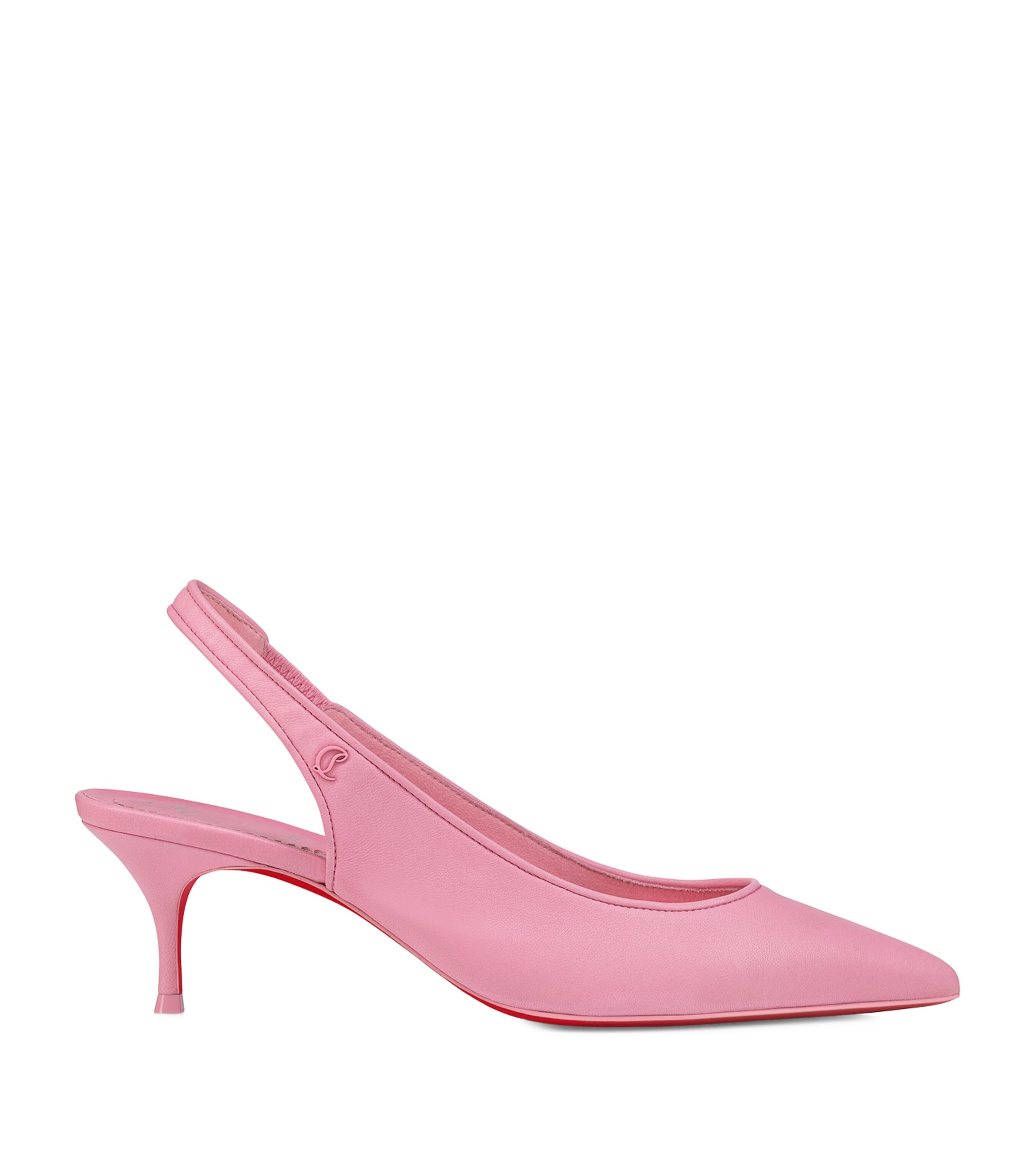 Christian Louboutin Sporty Kate Leather Slingback Pumps 55 In Pink