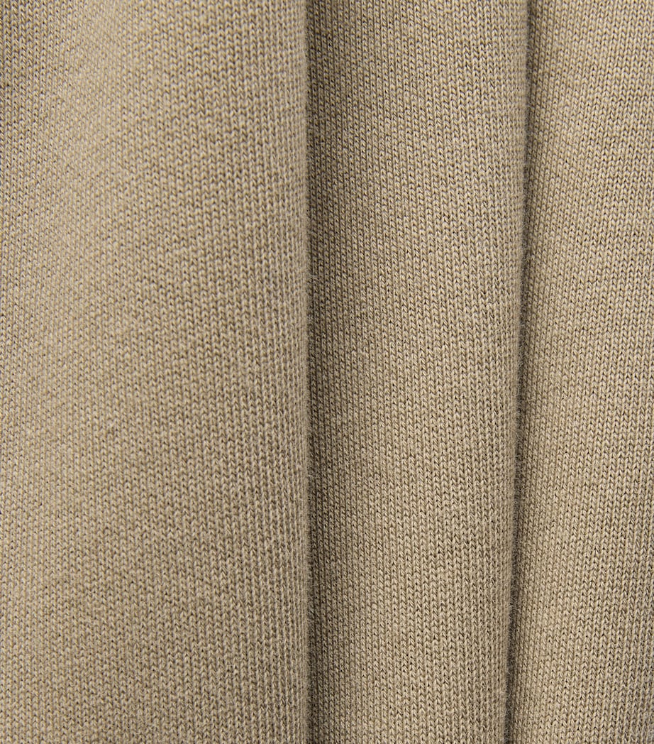 C.P. Company Mens Cotton Diagonal Raised Fleece Sweatpants Image 6
