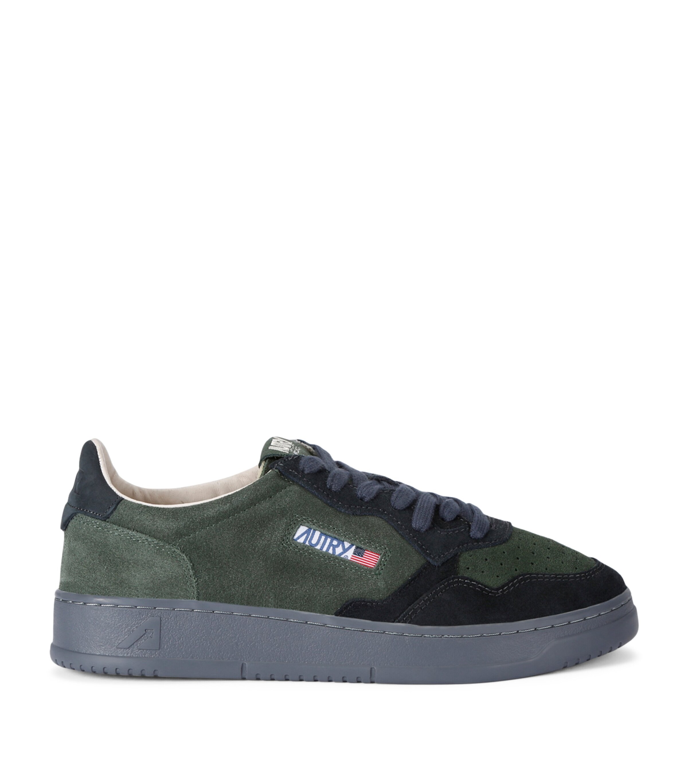 Autry Medalist Low Sneakers In Green
