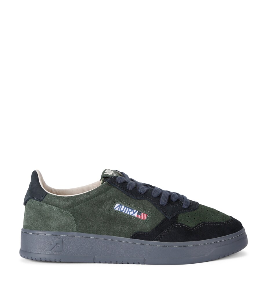 Autry Suede Medalist Sneakers Dark Green Image 1