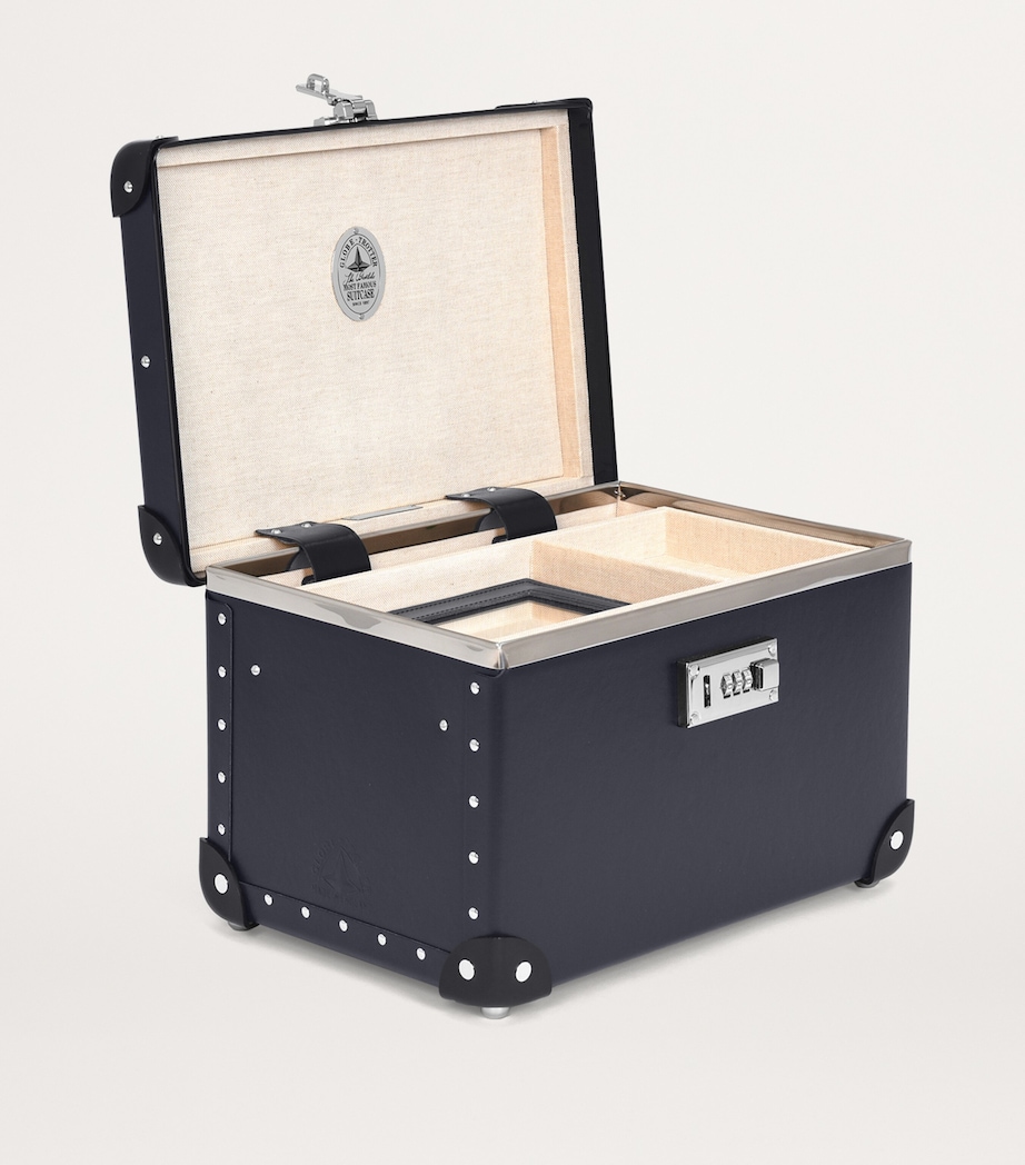 Globe-Trotter Centenary Vanity Case (24cm) Navy Image 5