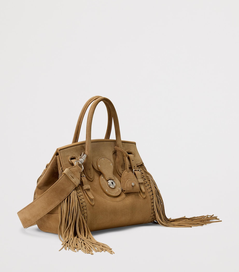 Suede Soft Ricky 27 Top-Handle Bag DARK TAN Image 2
