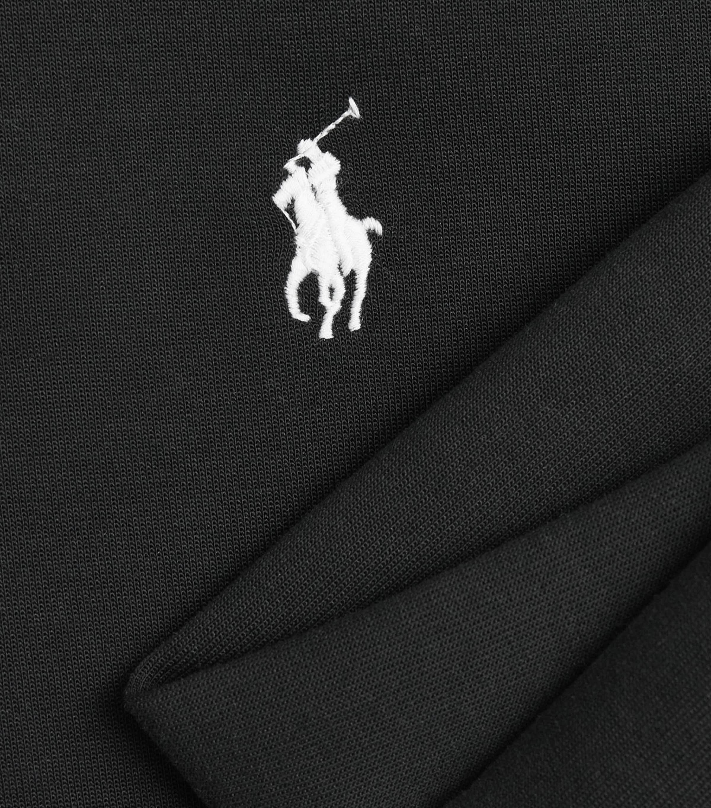 Polo Ralph Lauren Mens Double-Knit Logo Hoodie Polo Image 6