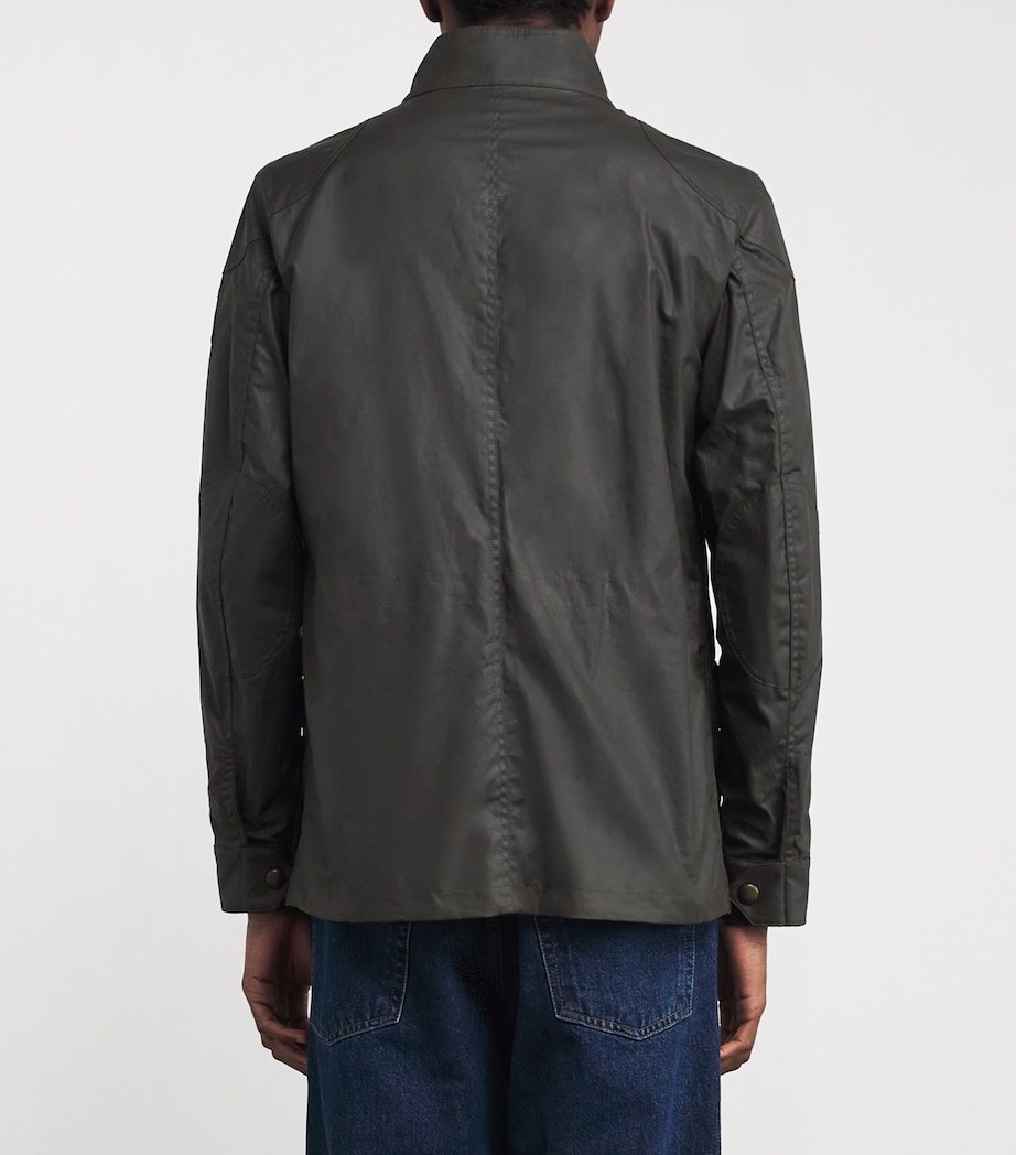 Waxed Cotton Fieldmaster Jacket FADED OLIVE Image 4