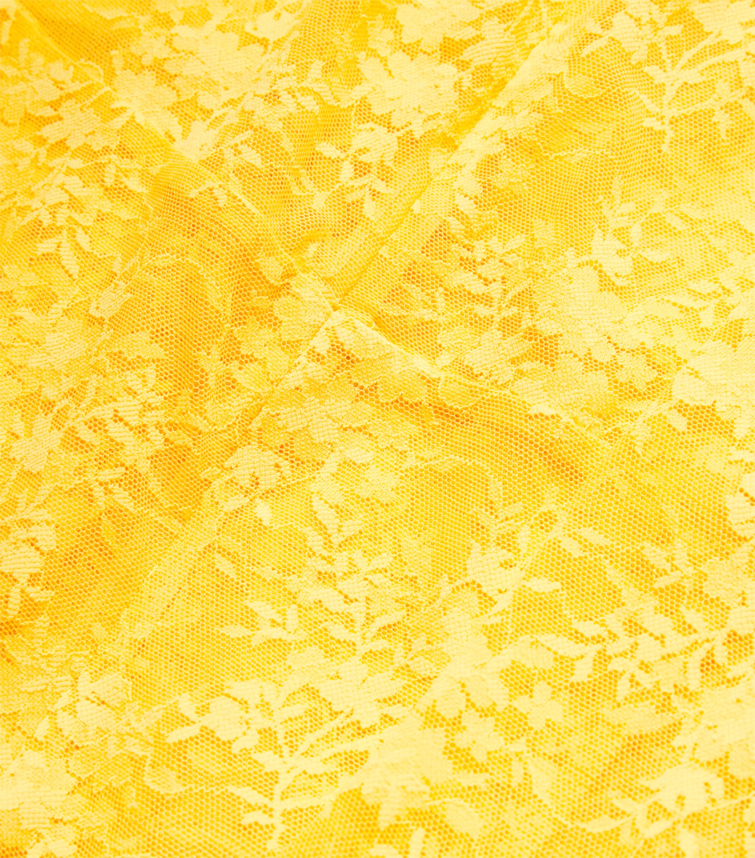 Alex Perry Yellow Lace Maxi Dress | Harrods US