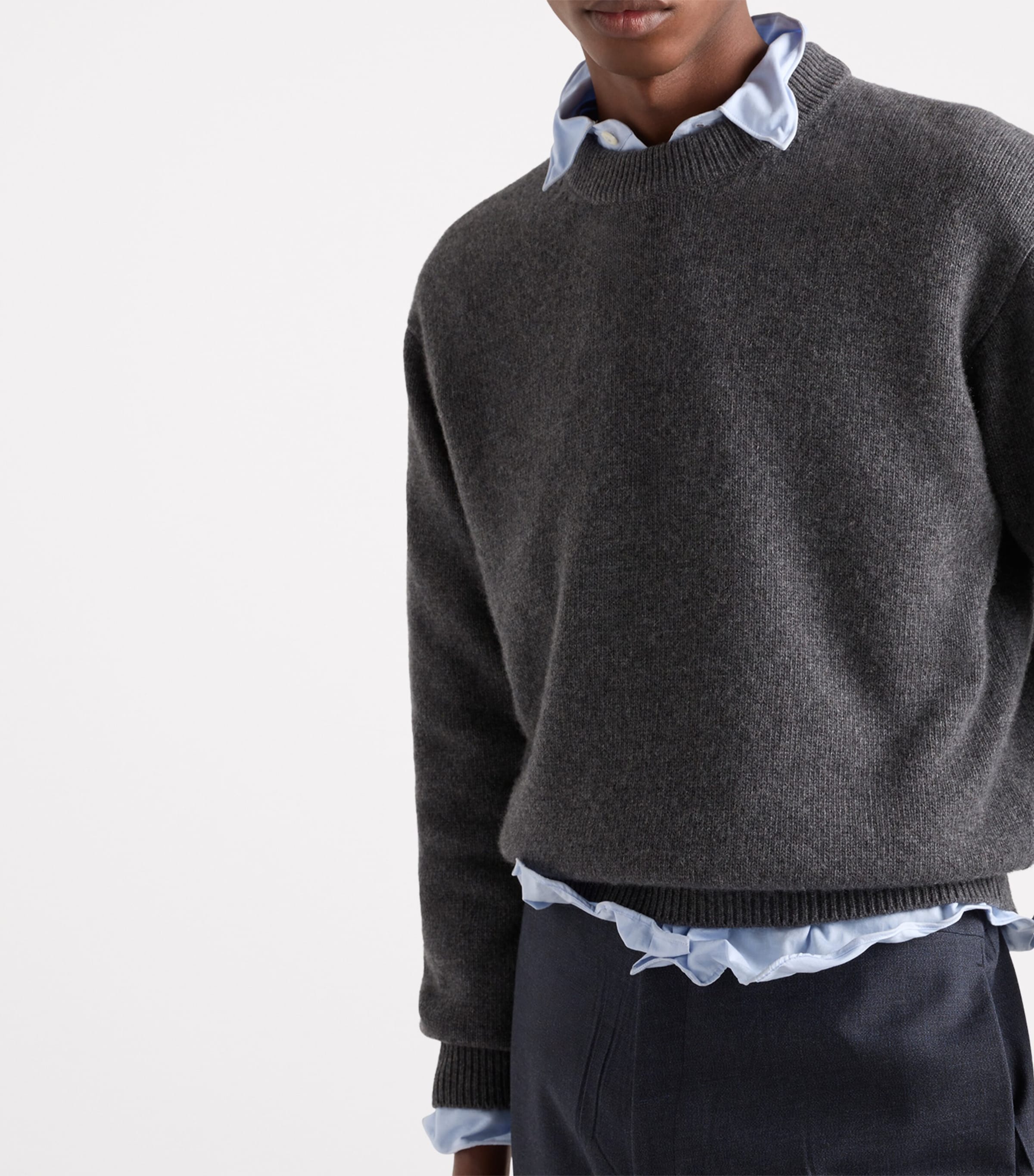 Re-Cashmere Crew-Neck Sweater F0480 Image 3