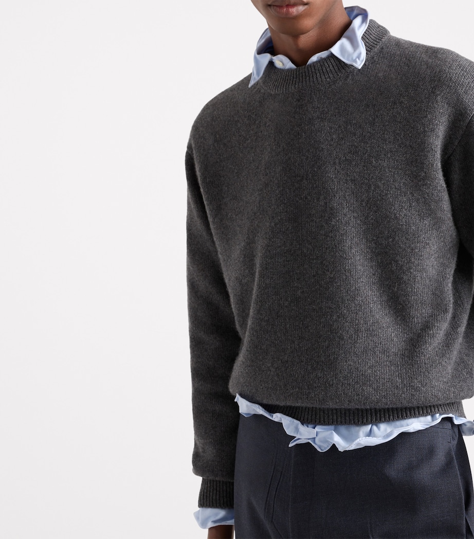 Re-Cashmere Crew-Neck Sweater F0480 Image 3