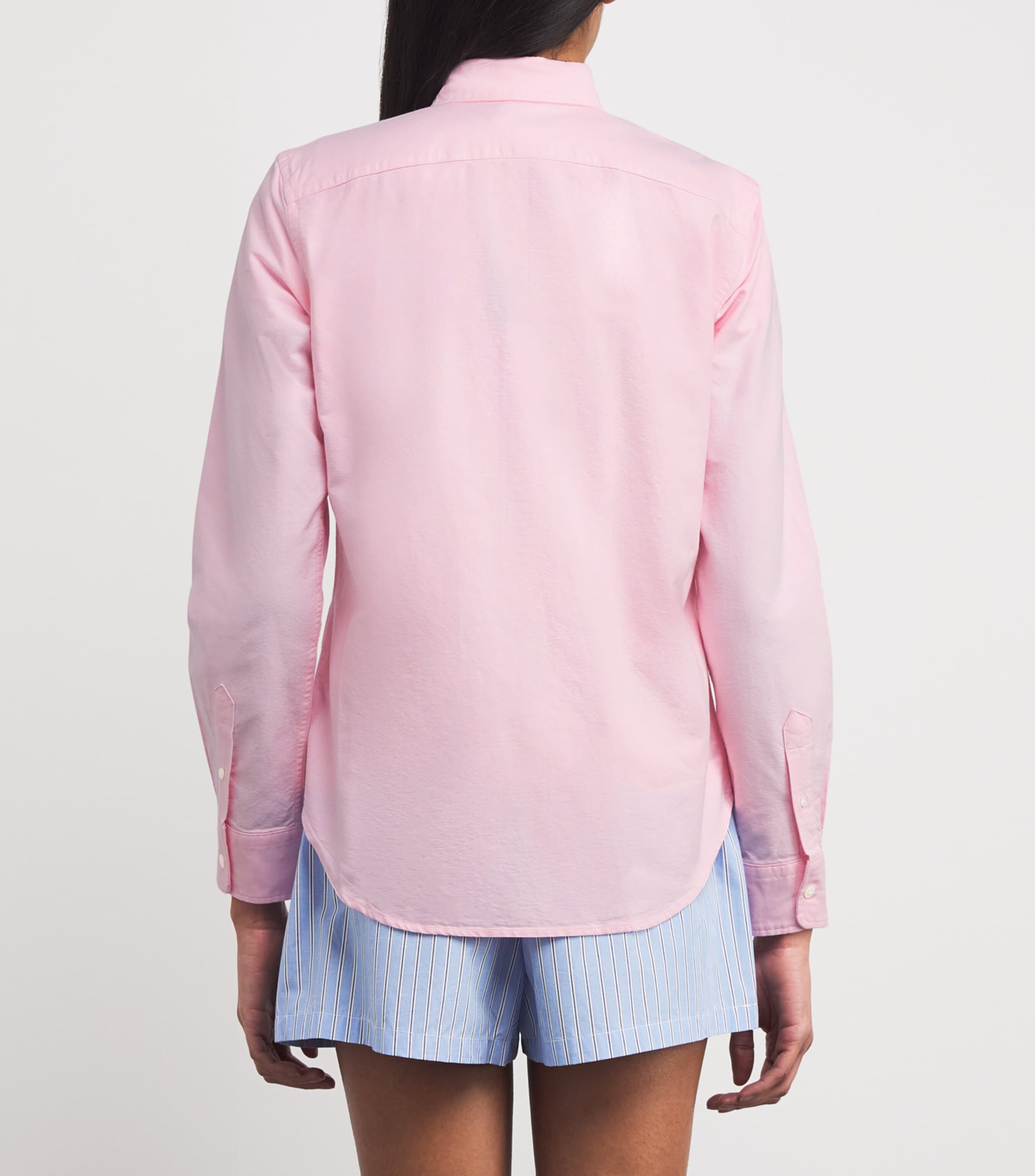 Polo Ralph Lauren Womens Cotton Oxford Shirt Bath Pink Image 4