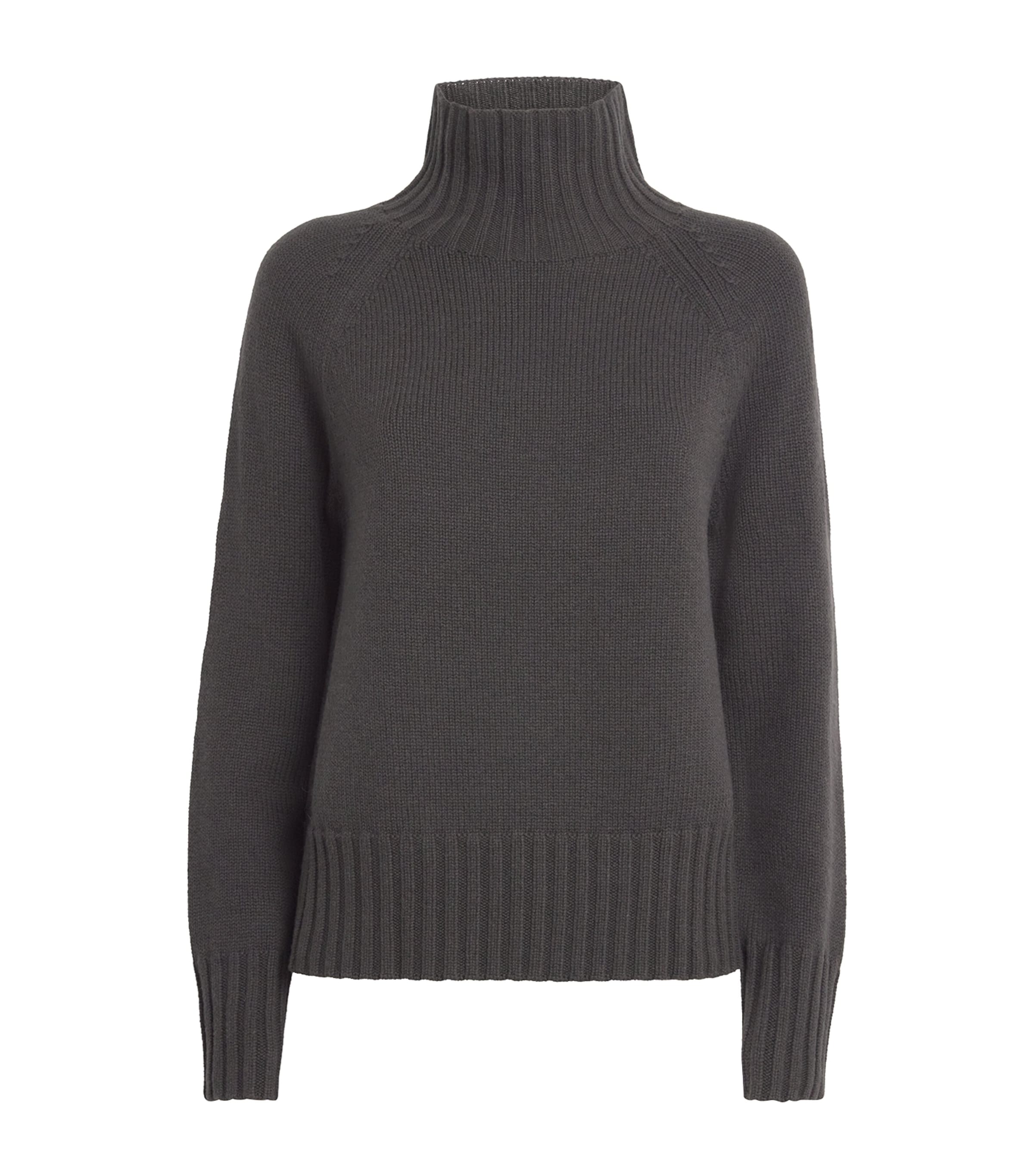 Wool-Cashmere Sweater GREEN Image 1