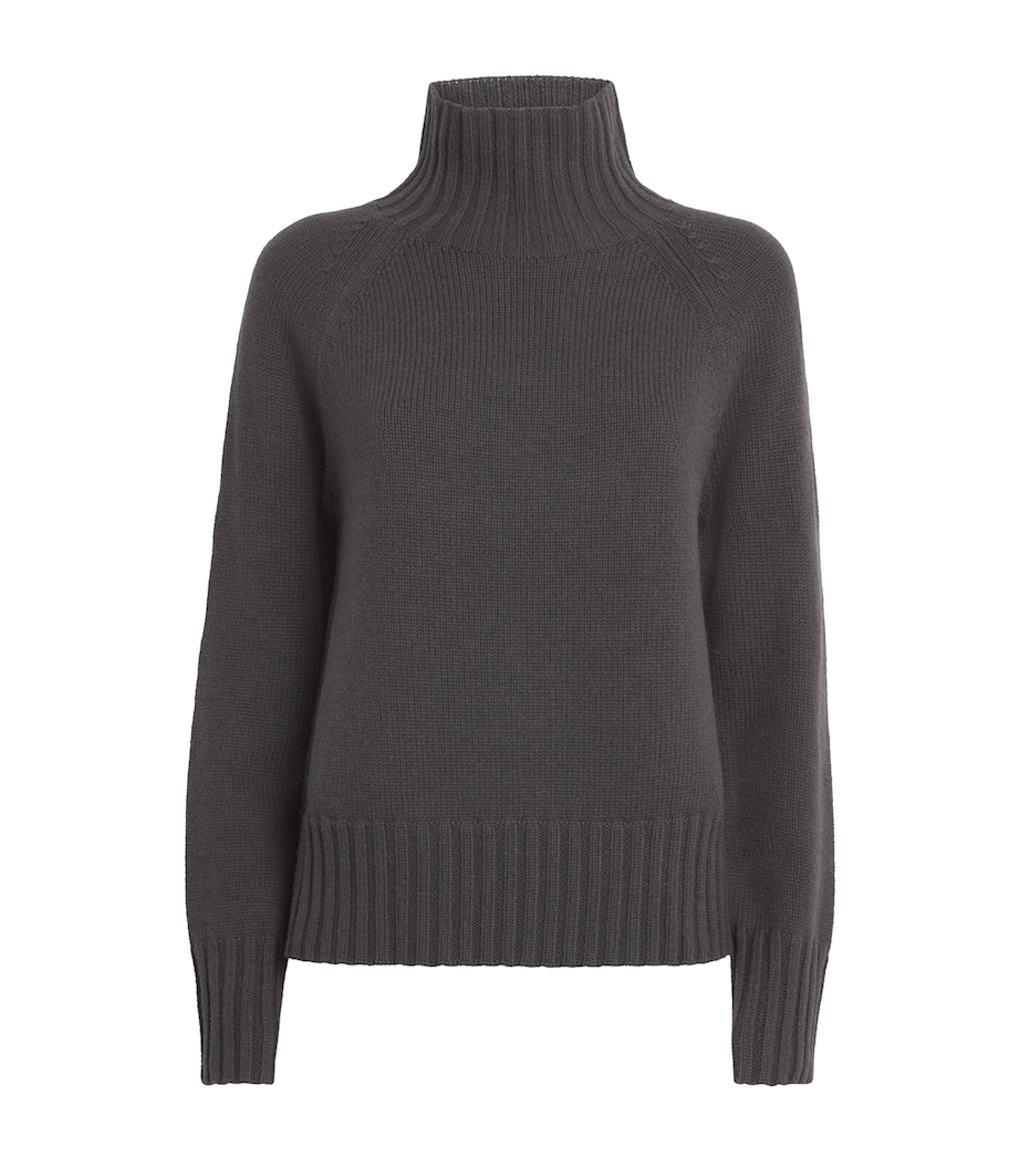 Wool-Cashmere Sweater GREEN Image 1