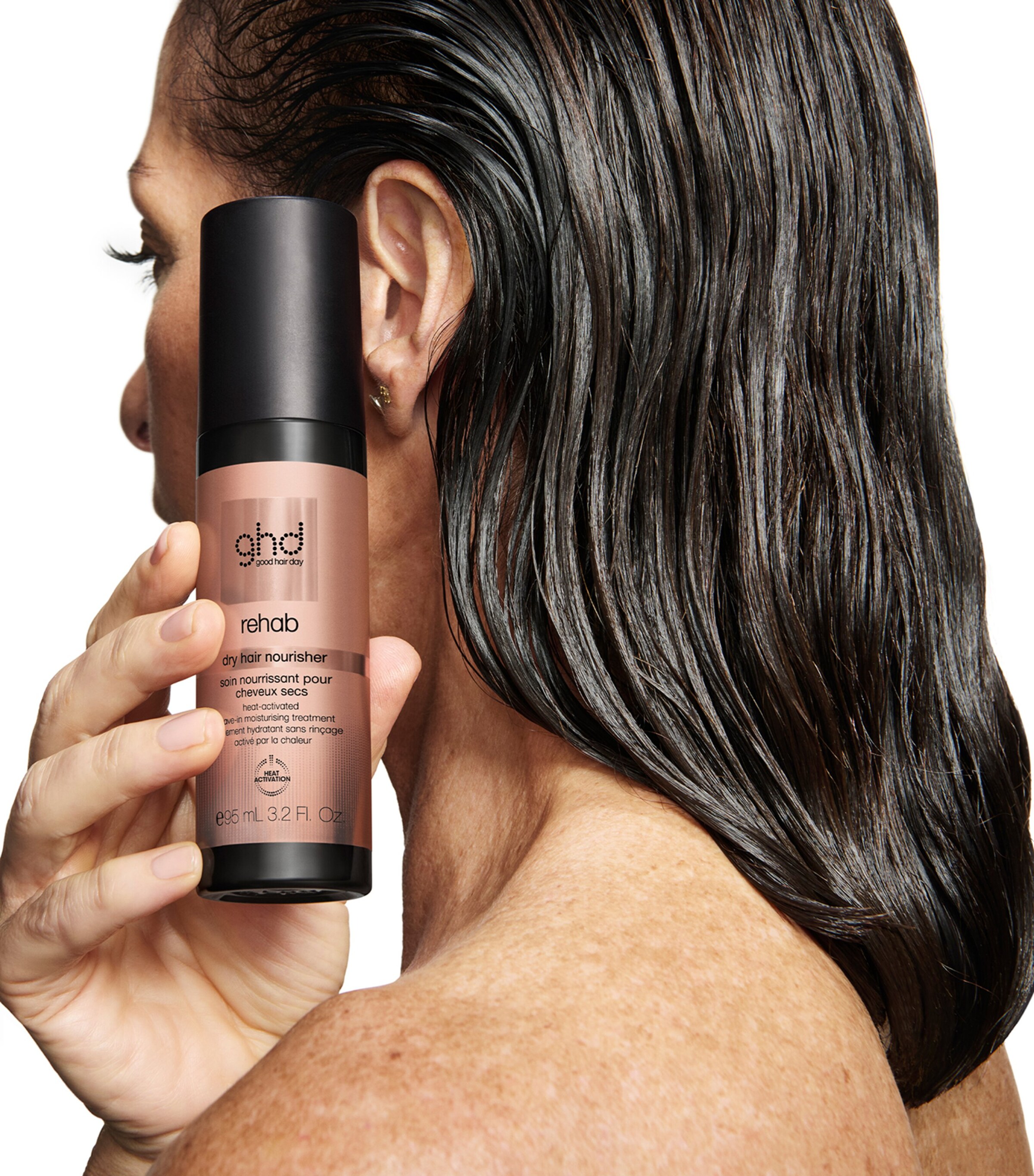 Rehab Dry Hair Nourisher (95ml) NO COLOUR Image 4