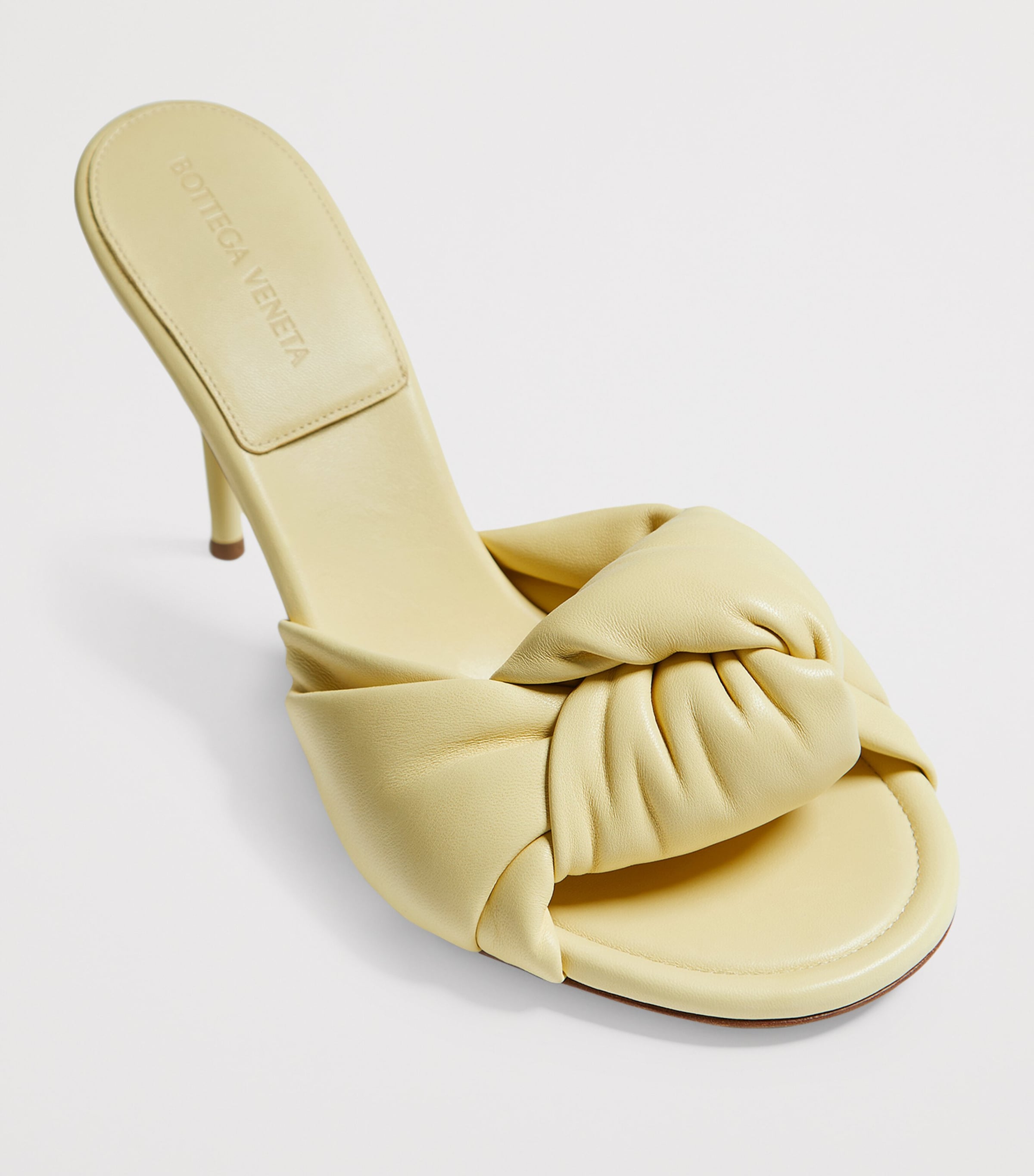 Bottega Veneta Leather Knot Mules 90 Image 4