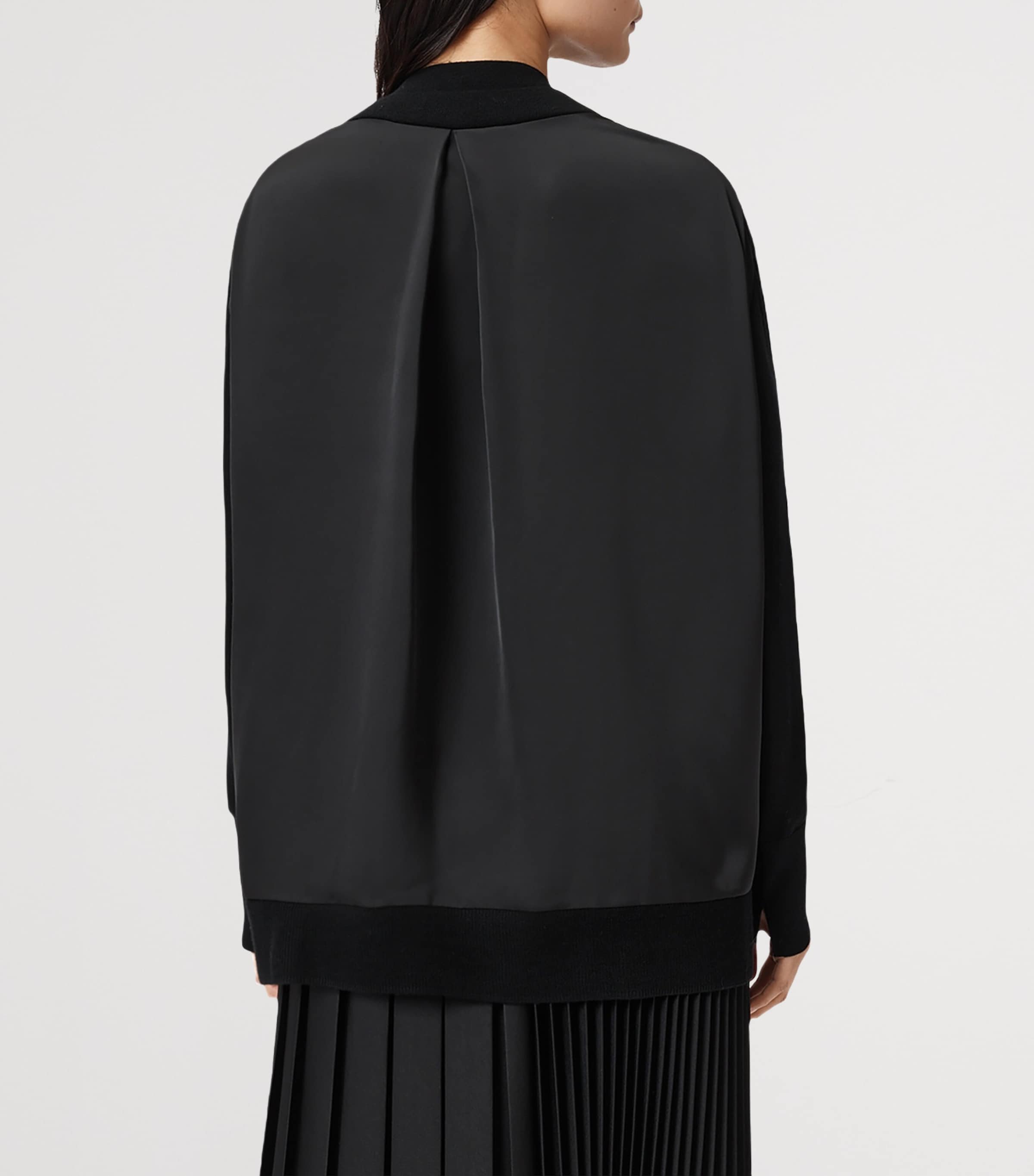 Wool Bern Sweater BLACK Image 5