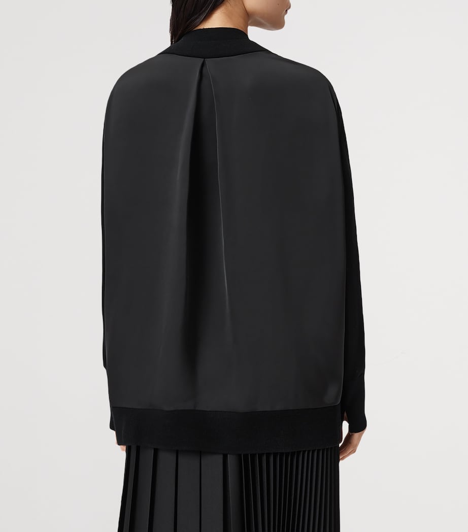 Wool Bern Sweater BLACK Image 5