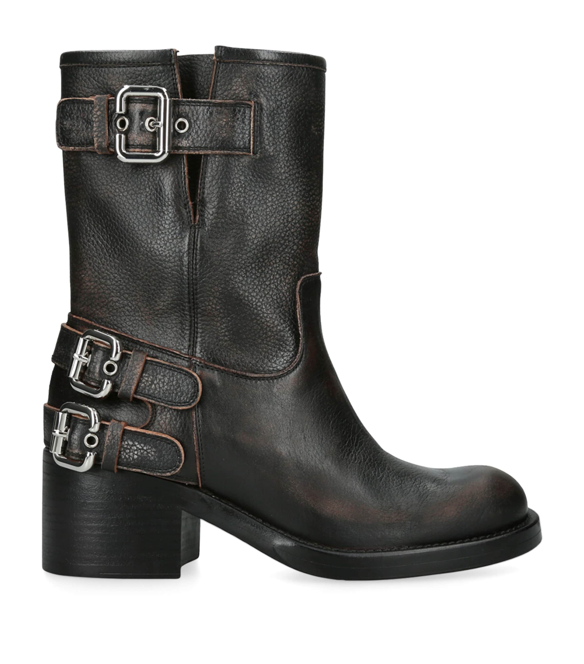 Chloé Dakota Ankle Boots In Black