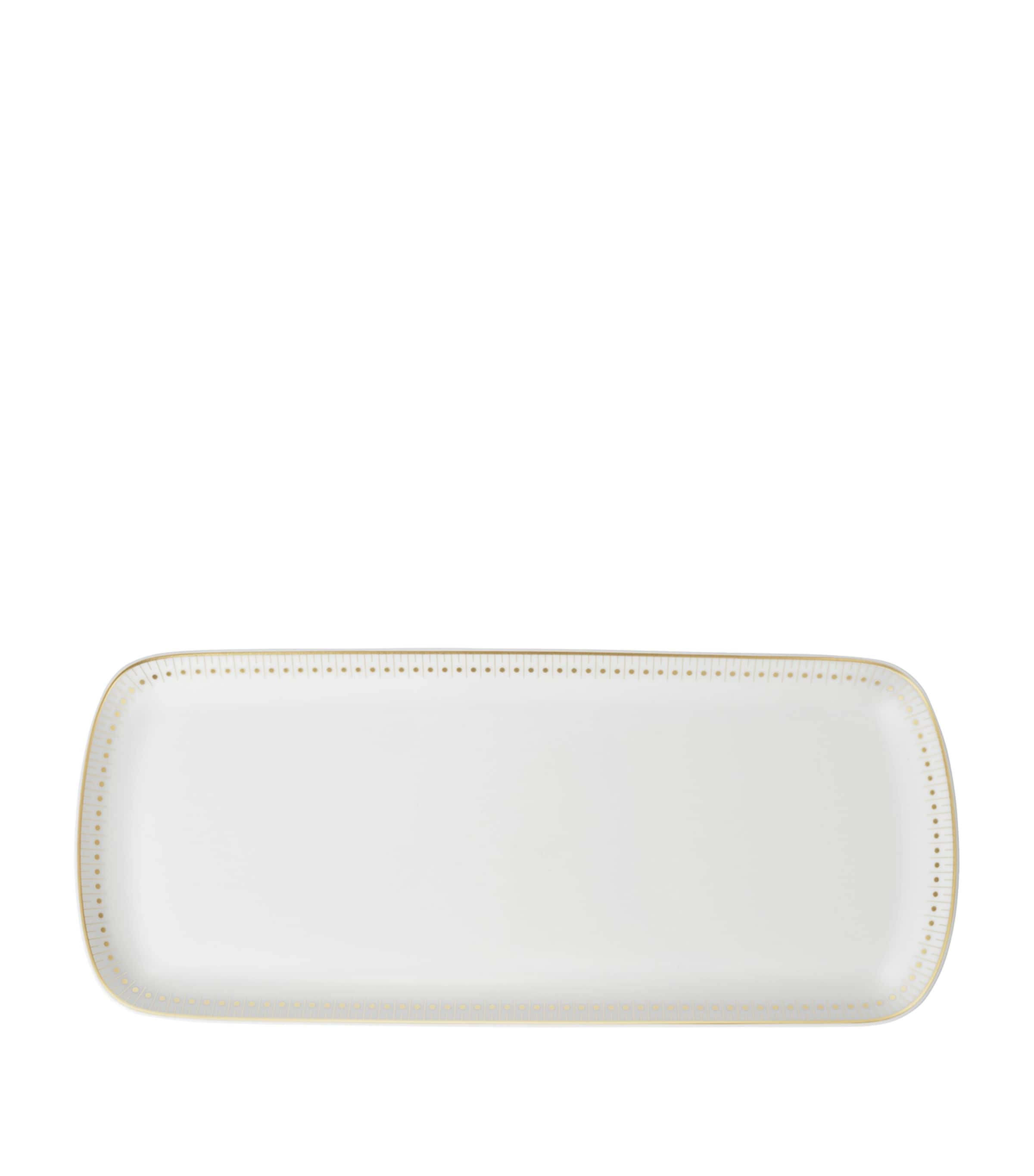 Christofle Malmaison Impériale Cake Dish (37cm) White Image 1