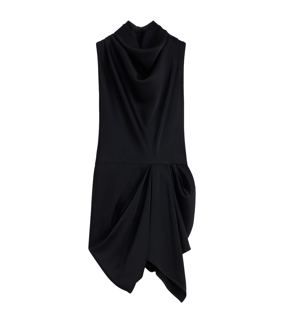 Givenchy Womens Draped Cowl-Neck Blouse Image 1