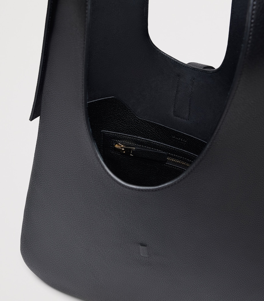 TOM FORD Large Leather Shoulder Bag Naa Image 4