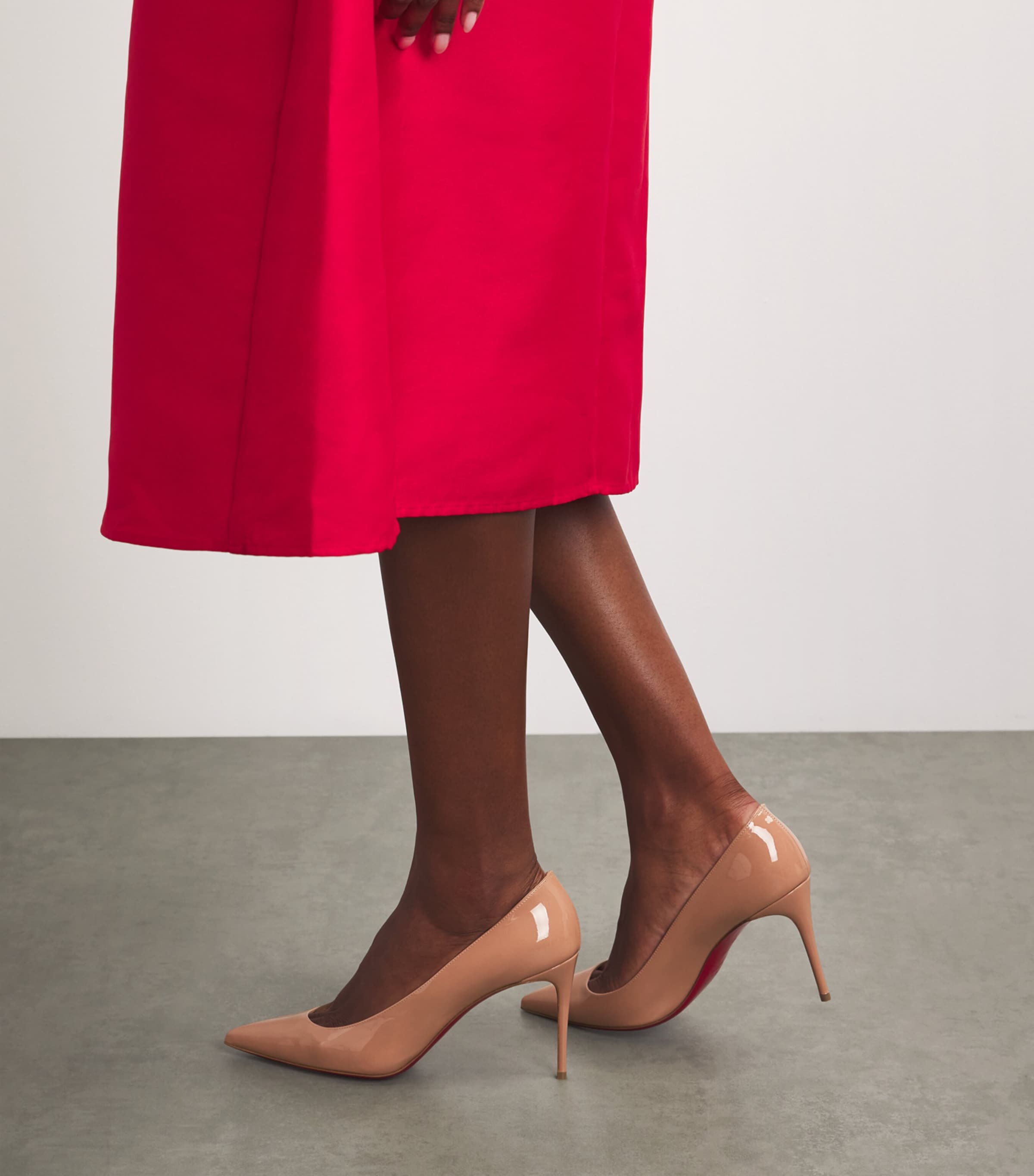 靴 Christian Louboutin Kate 85 Patent 38 Sporty Kate - 100 mm Pumps - Vog patent leather - Loubi
