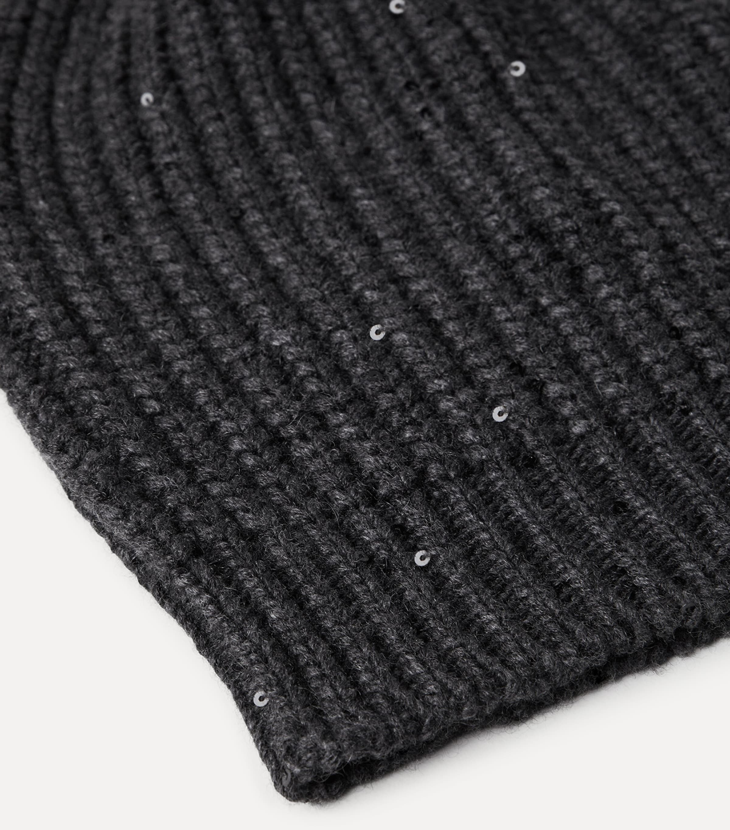 Brunello Cucinelli Cashmere-Silk Sequinned Beanie Image 3