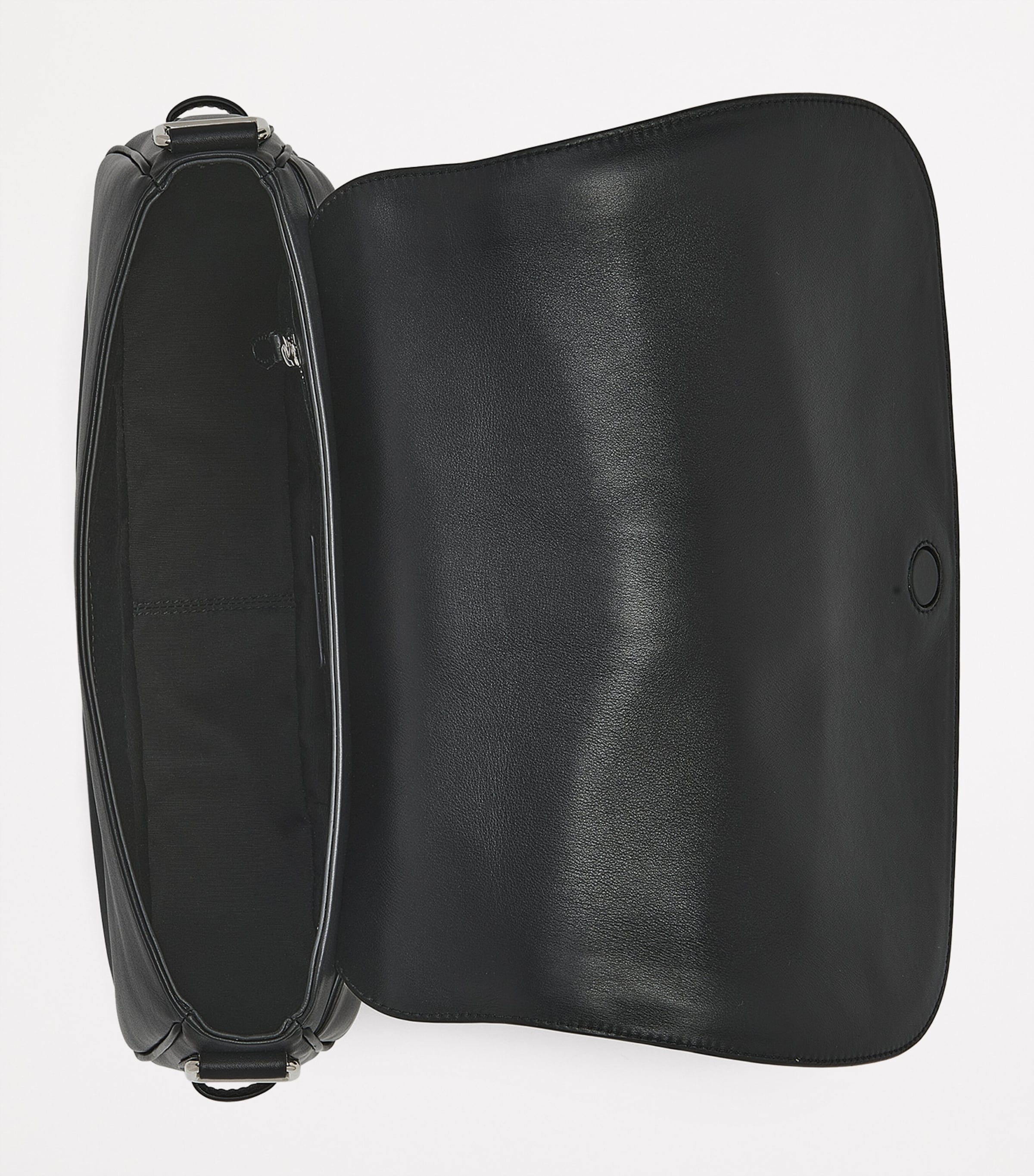 Large Leather T-Bar Shoulder Bag 1000 Image 4